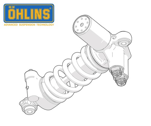 Ohlins shock absorber ttx - absorber, gp