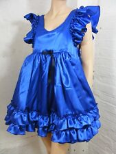 sissy ADULT baby dress satin babydoll negligee nightie fancy dress maid lolita 