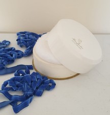 MINT Vintage Max Factor Hollywood Powder "Natural" NOS Unused Full Set w/Puff