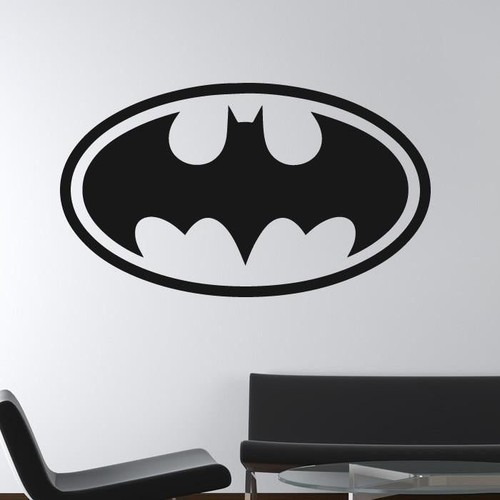 Batman retro superhero logo - batman,