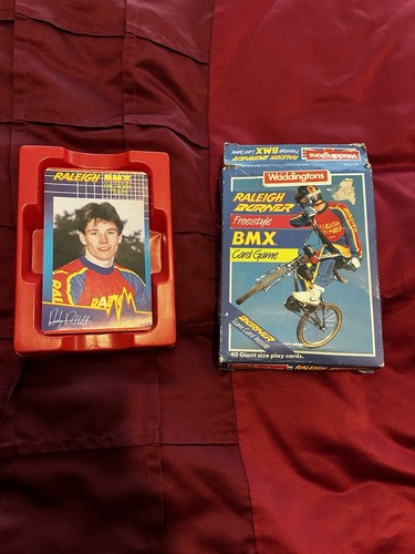Raleigh burner bmx bike card - bmx,