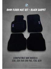 BMW Floor Mats Set Black