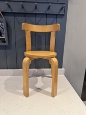 Vintage Child Chair With Back Kids Bent Birch Ikea? Frosta? 