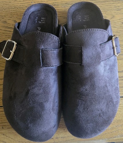 Primark brown suede effect