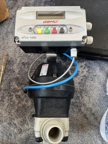 Gemu valve with - gemu, positioner