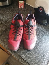 Nike Air Huarache Black Red Size 9 UK Mens  Trainers