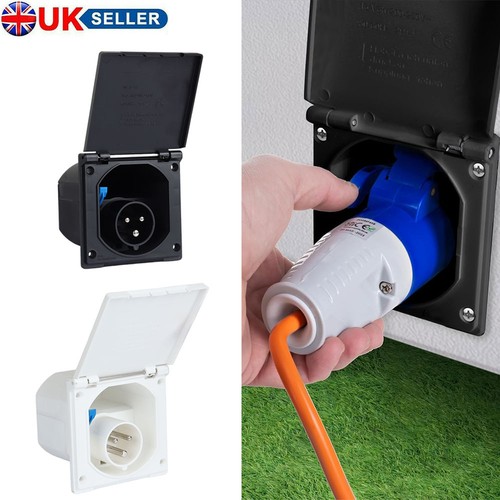 Mains hook inlet socket - inlet,