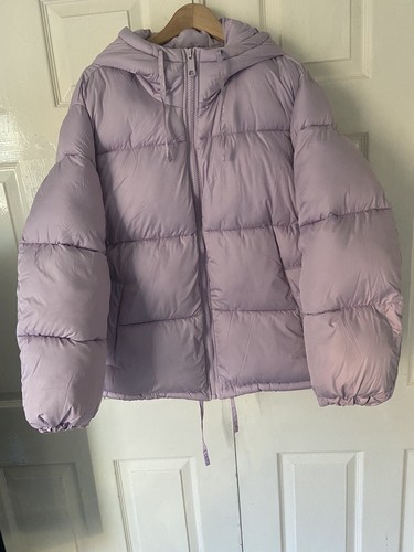 Ladies lilac padded puffer - ladies,