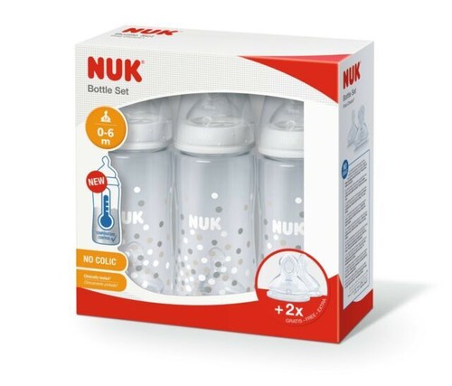 Nuk bottle set - x3,