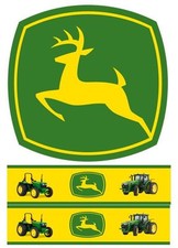 Tractor Mad Edible Icing