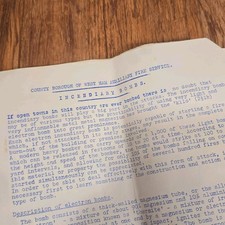 Original WW2 Civil Defence