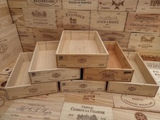 Wooden Wine Box Crate ~