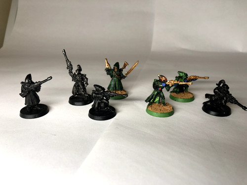 40k elder aeldari rangers - 7x,