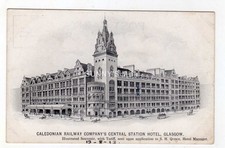 RAILWAY OFFICIAL, CALEDONIAN RAILWAY COMPANY'S CENTRAL STATION HOTEL, GLASGOW