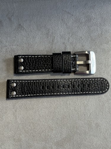 Steel 22mm black textured - tw,