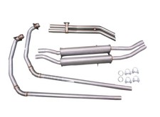 Jaguar Mark 2 / MKII 2.4 & 240 Full Exhaust System with Twin Exhaust Silencer
