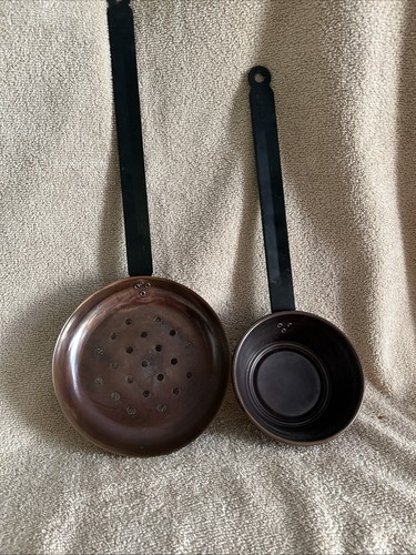 Vintage copper utensils - 2,