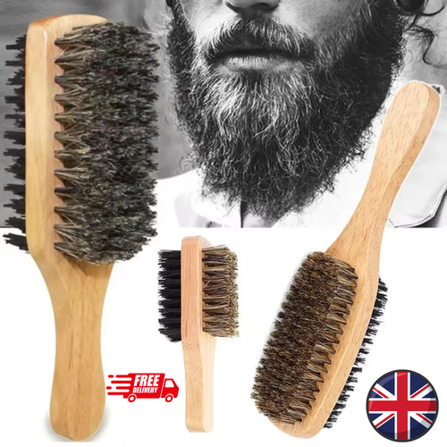 Men boar bristle hair brush - boar,
