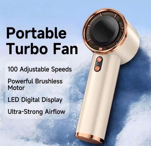 Turbo handheld fan - handheld,