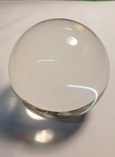 CLEAR CRYSTAL BALL 10Omm