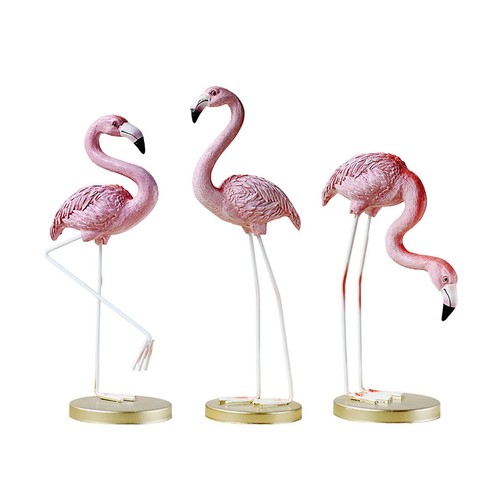 Garden figurine flamingo - figurine,
