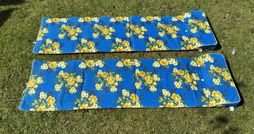 Vintage floral sun lounger - floral,