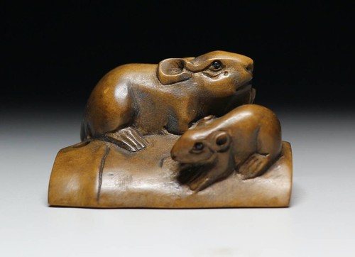 Antique japanese netsuke - japanese,