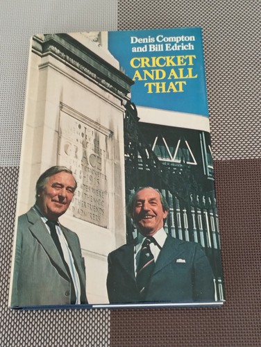 Cricket and all - cricket, that