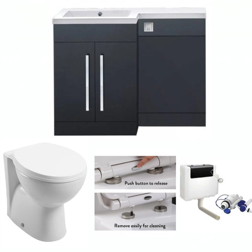 Vanity unit sink basin - unit,