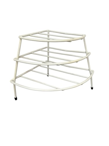 Vintage corner plate rack - corner,