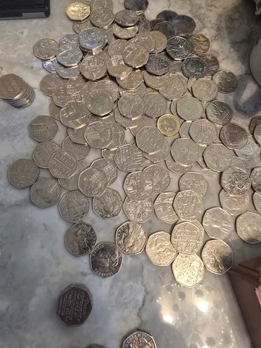 Collectable pence coins - pence,