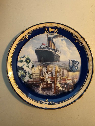 Titanic collector plate - plate:, queen