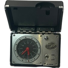 Spirit of St Louis Travel Alarm Clock Retro Aviation Style Marksman Spares Repai