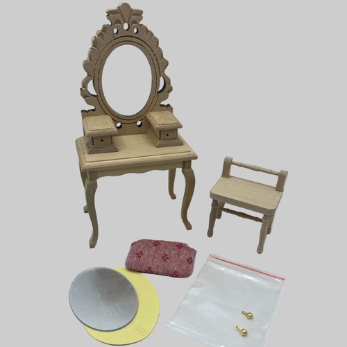 Dolls house bare wood dressing - dolls,