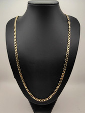 9ct yellow gold curb link - yellow,