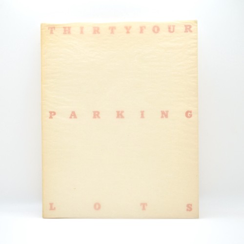 Ruscha thirtyfour parking - ruscha,,