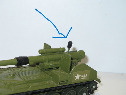 Dinky toys 155 gun - 155,