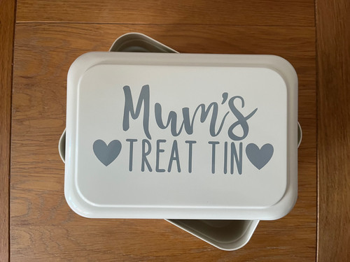 Personalized treat tin - personalized, tin: