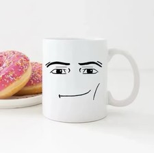 Roblox man face mug funny - roblox,