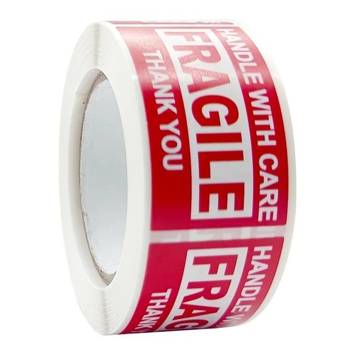 250pcs fragile warning - 250pcs,