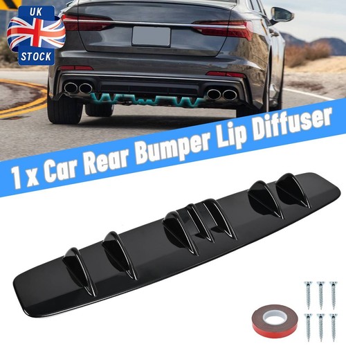 Glossy rear bumper lip - bumper,