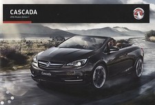 Brochure vauxhall cascada - cascada,