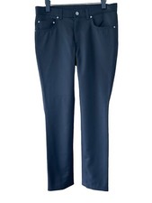 Bespoke Holland & Sherry Washable Denim Jeans 34x31.5” Slim Fit Wool Worsted