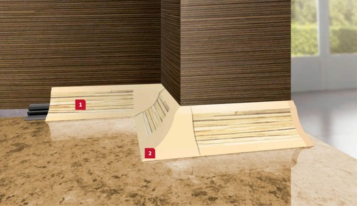 Pvc worktop profile - worktop,