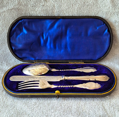 Victorian silver plate - victorian,