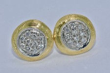 Marco Bicego Jaipur Diamond Stud Earrings 18K