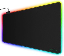 XXL RGB Gaming Mouse Pad 800×300 mm Waterproof Non‑Slip Rubber Base Lighting 