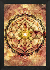 Irradiated Sage sri yantra