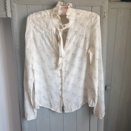 Hobbs ivory silk blouse - hobbs,
