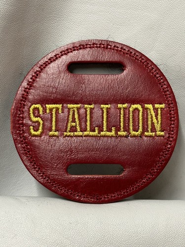 Red real leather 7cm bridle - red,